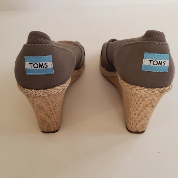 Toms wedge heel shoe - Picture 4 of 6